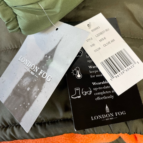 New Kids LONDON FOG coat jacket NWT - Picture 2 of 6